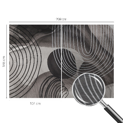 Papel de parede para quarto Harmonia das formas