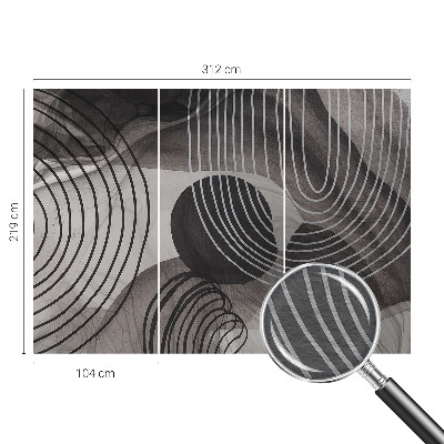 Papel de parede para quarto Harmonia das formas