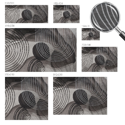 Papel de parede para quarto Harmonia das formas