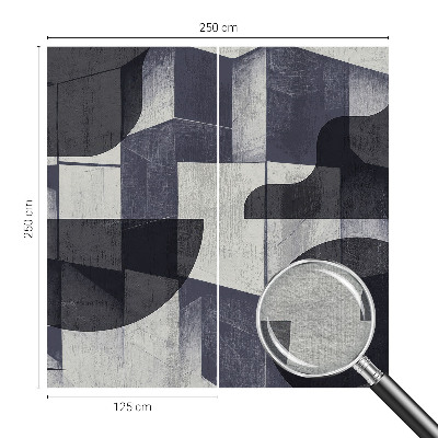 Papel de parede decorativo Simetria geométrica
