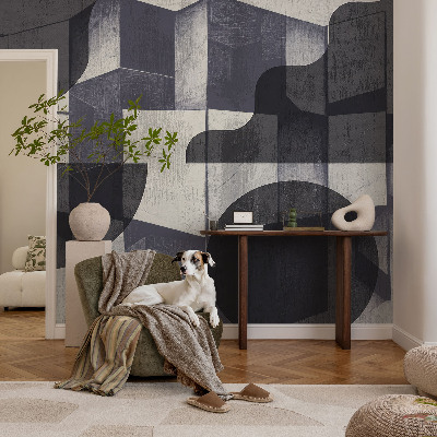 Papel de parede decorativo Simetria geométrica