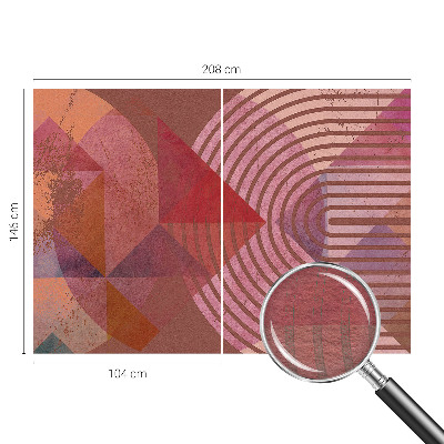 Papel de parede Formas abstratas