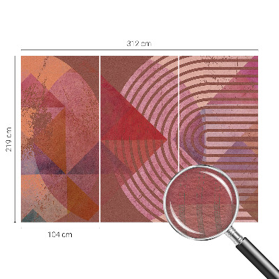 Papel de parede Formas abstratas