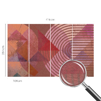 Papel de parede Formas abstratas