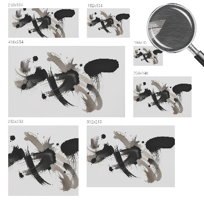 Mural de parede Expressão abstrata