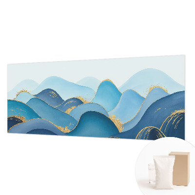 Mural de fotos na parede Paisagem ondulada