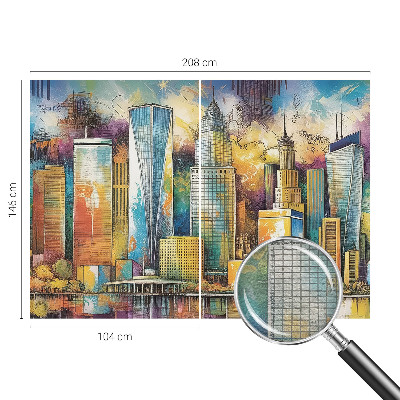 Papel de parede fotográfico Panorama da cidade