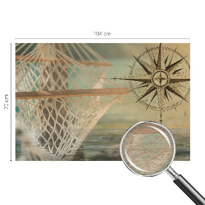 Papel de parede para sala Relaxamento no mar