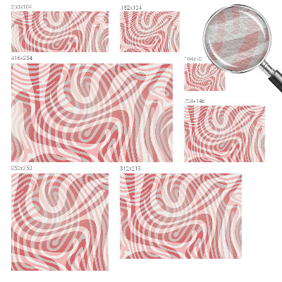 Fotomural Linhas onduladas