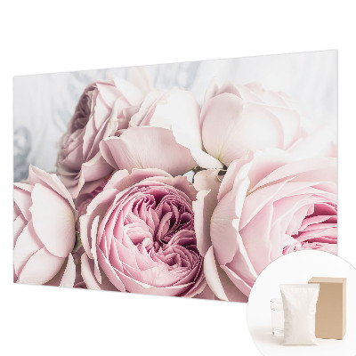 Papel de parede para quarto Rosas cor-de-rosa