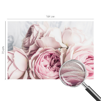 Papel de parede para quarto Rosas cor-de-rosa