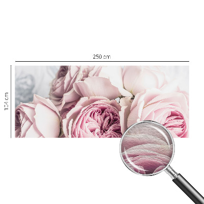 Papel de parede para quarto Rosas cor-de-rosa