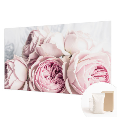 Papel de parede para quarto Rosas cor-de-rosa