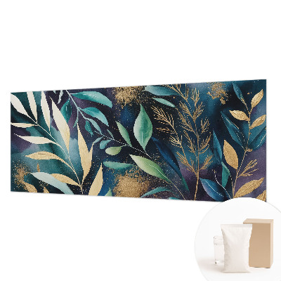 Papel de parede decorativo Folhas botânicas