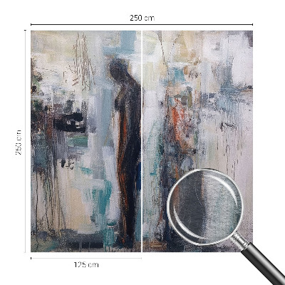 Papel de parede para sala Figura misteriosa