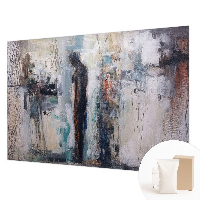 Papel de parede para sala Figura misteriosa