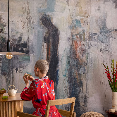 Papel de parede para sala Figura misteriosa