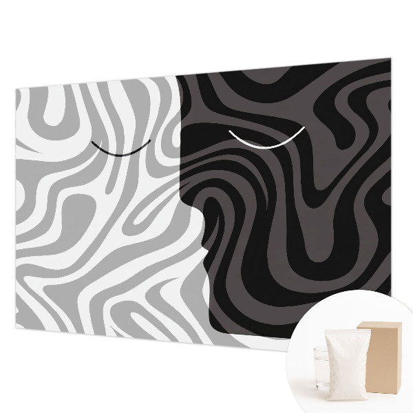 Papel de parede fotográfico Rostos abstratos