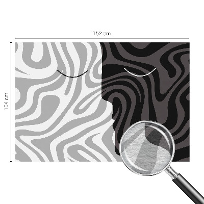 Papel de parede fotográfico Rostos abstratos