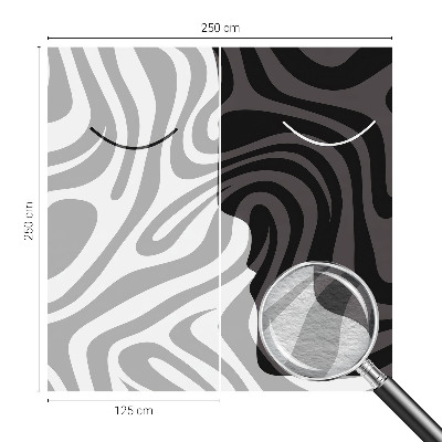 Papel de parede fotográfico Rostos abstratos