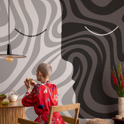 Papel de parede fotográfico Rostos abstratos