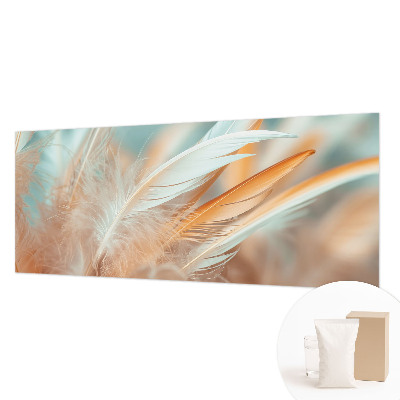 Papel de parede decorativo Penas delicadas