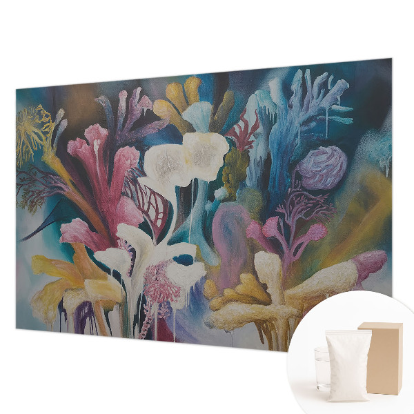 Papel de parede explosão floral