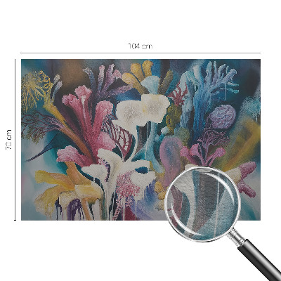 Papel de parede explosão floral