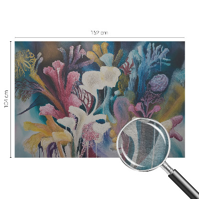 Papel de parede explosão floral