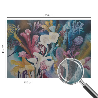 Papel de parede explosão floral
