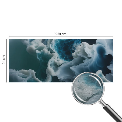 Mural fotográfico Ondas do mar