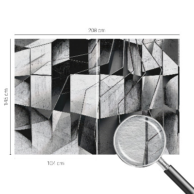 Fotomural Abstração geométrica