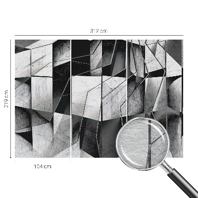 Fotomural Abstração geométrica