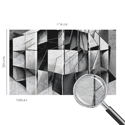 Fotomural Abstração geométrica