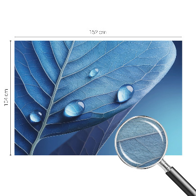 Papel de parede fotográfico Folha Azul