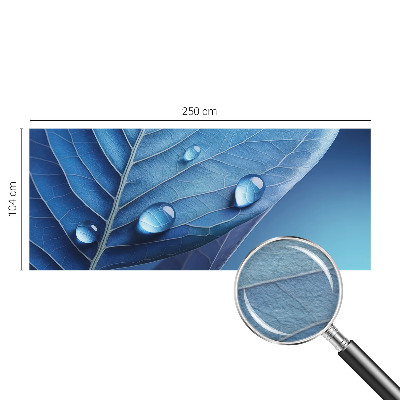 Papel de parede fotográfico Folha Azul