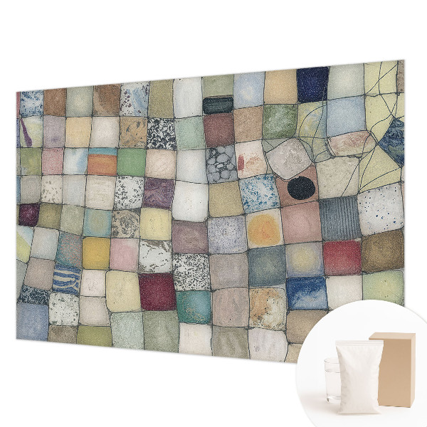 Papel de parede para quarto Mosaico colorido