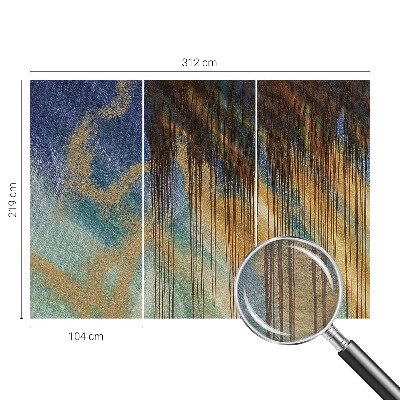 Papel de parede para sala Composição abstrata