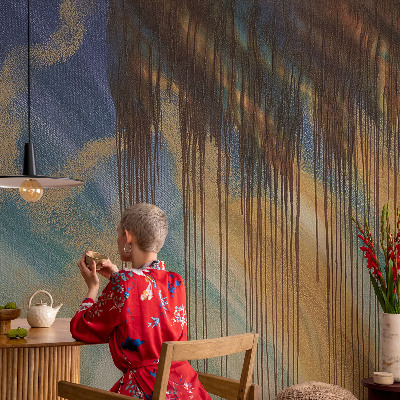 Papel de parede para sala Composição abstrata