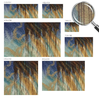 Papel de parede para sala Composição abstrata