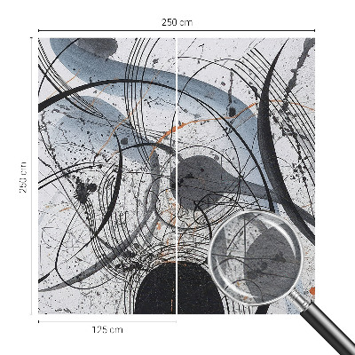 Mural fotográfico Abstração expressiva