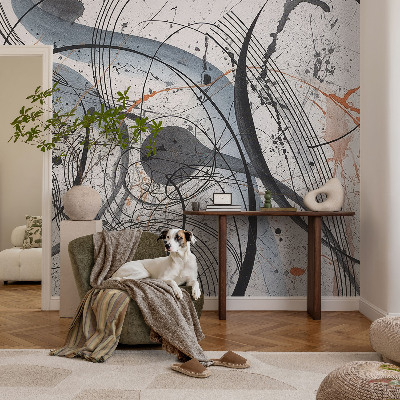 Mural fotográfico Abstração expressiva