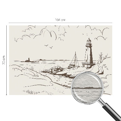 Papel de parede fotográfico Paisagem costeira