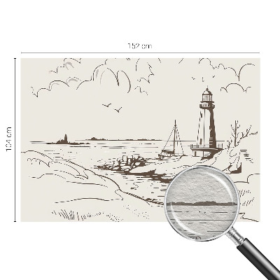 Papel de parede fotográfico Paisagem costeira