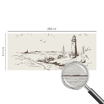 Papel de parede fotográfico Paisagem costeira
