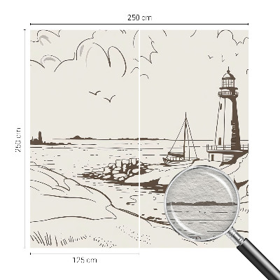 Papel de parede fotográfico Paisagem costeira