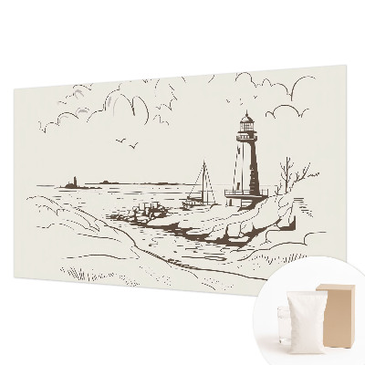Papel de parede fotográfico Paisagem costeira