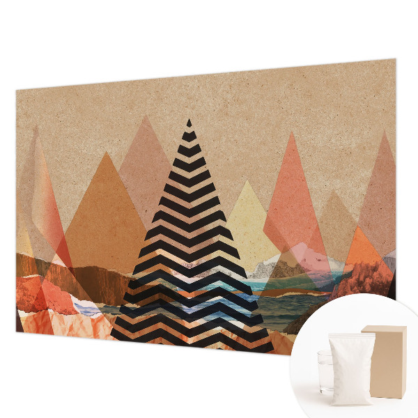 Papel de parede para sala Paisagem abstrata