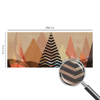 Papel de parede para sala Paisagem abstrata