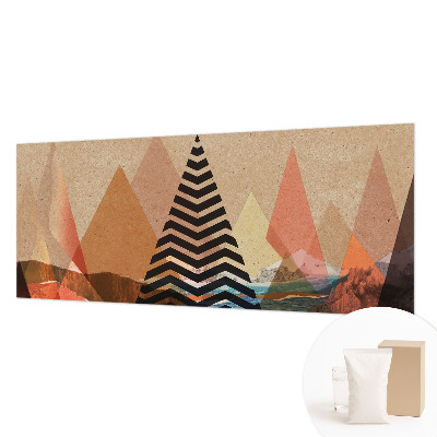 Papel de parede para sala Paisagem abstrata